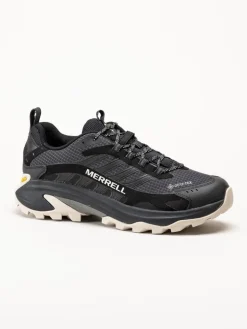 Merrell - Moab Speed 2 GTX - Svarta hikingskor med Gore-Tex