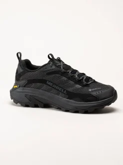 Merrell - Moab Speed 2 GTX - Svarta hikingskor med GoreTex