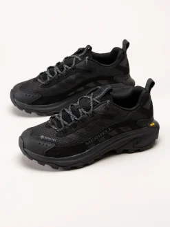 Merrell - Moab Speed 2 GTX - Svarta hikingskor med GoreTex