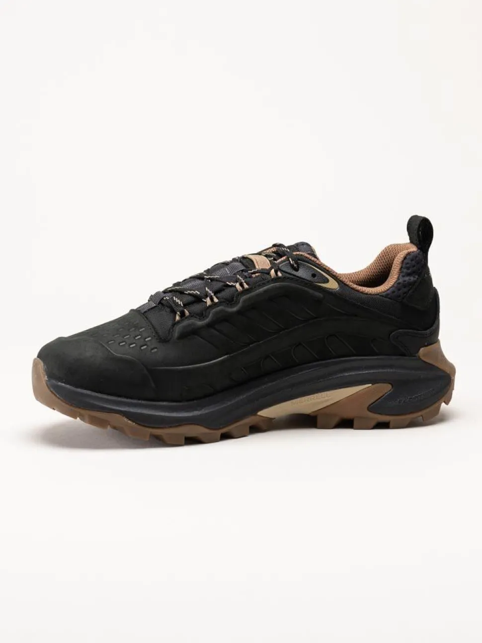 Merrell - Moab Speed 2 Leather WP - Svarta hikingsskor