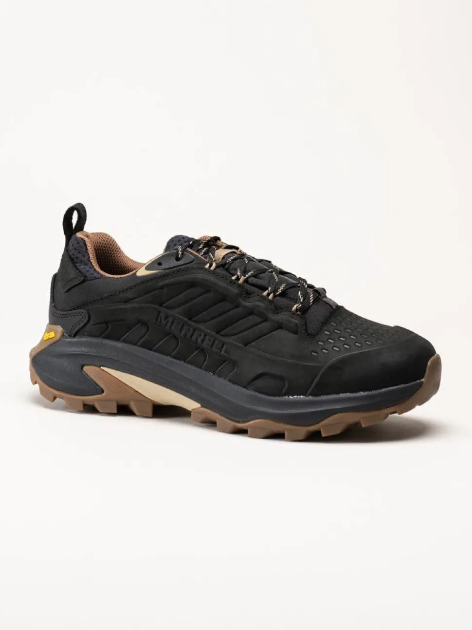 Merrell - Moab Speed 2 Leather WP - Svarta hikingsskor