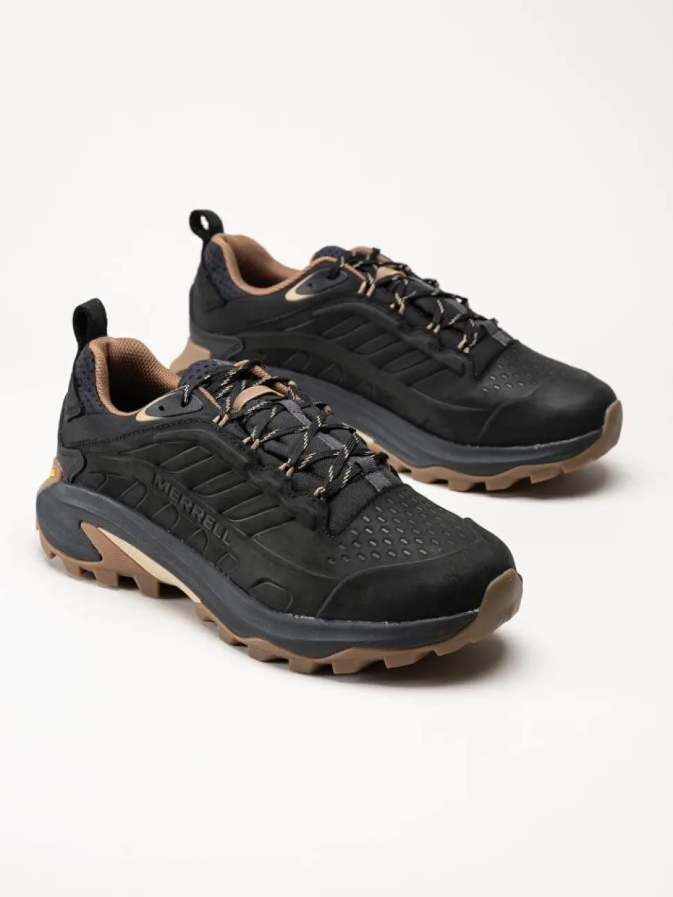 Merrell - Moab Speed 2 Leather WP - Svarta hikingsskor
