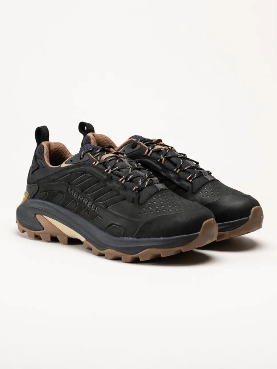 Merrell - Moab Speed 2 Leather WP - Svarta hikingsskor