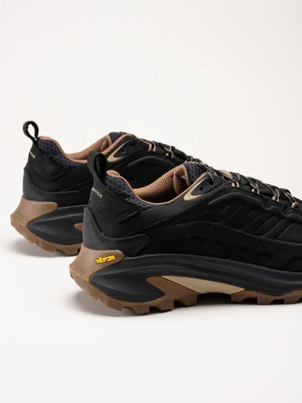 Merrell - Moab Speed 2 Leather WP - Svarta hikingsskor
