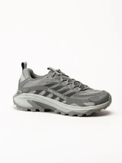 Merrell - Moab Speed 2 - Mörkgrå sneakers i mesh