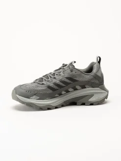 Merrell - Moab Speed 2 - Mörkgrå sneakers i mesh