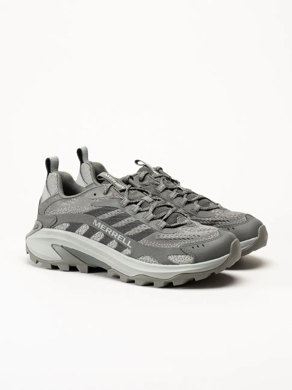 Merrell - Moab Speed 2 - Mörkgrå sneakers i mesh
