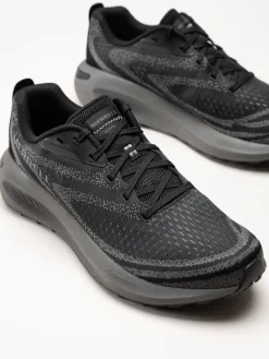 Merrell - MORPHLITE - Svarta löparskor i textil