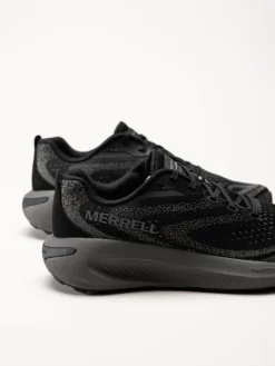 Merrell - MORPHLITE - Svarta löparskor i textil