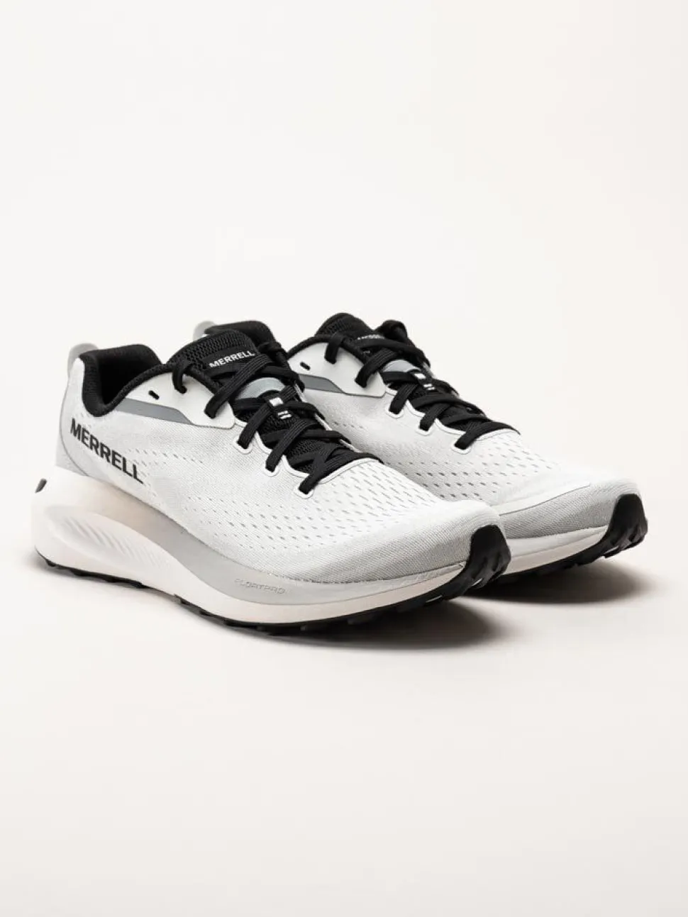 Merrell - MORPHLITE - Vita löparskor i textil