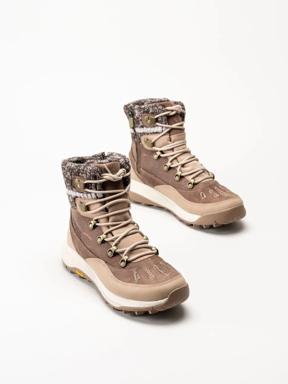 Merrell - Siren 4 Thermo Mid Wp - Bruna fodrade kängor i nubuck