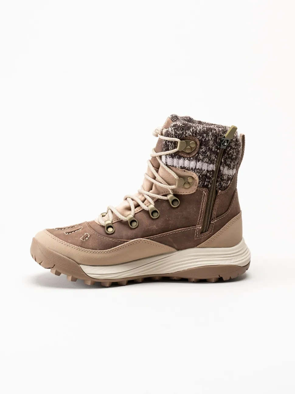 Merrell - Siren 4 Thermo Mid Wp - Bruna fodrade kängor i nubuck