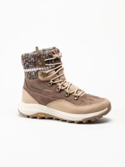 Merrell - Siren 4 Thermo Mid Wp - Bruna fodrade kängor i nubuck