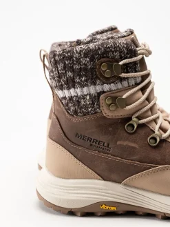 Merrell - Siren 4 Thermo Mid Wp - Bruna fodrade kängor i nubuck
