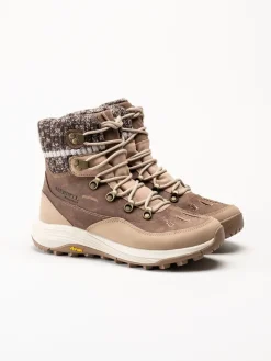 Merrell - Siren 4 Thermo Mid Wp - Bruna fodrade kängor i nubuck