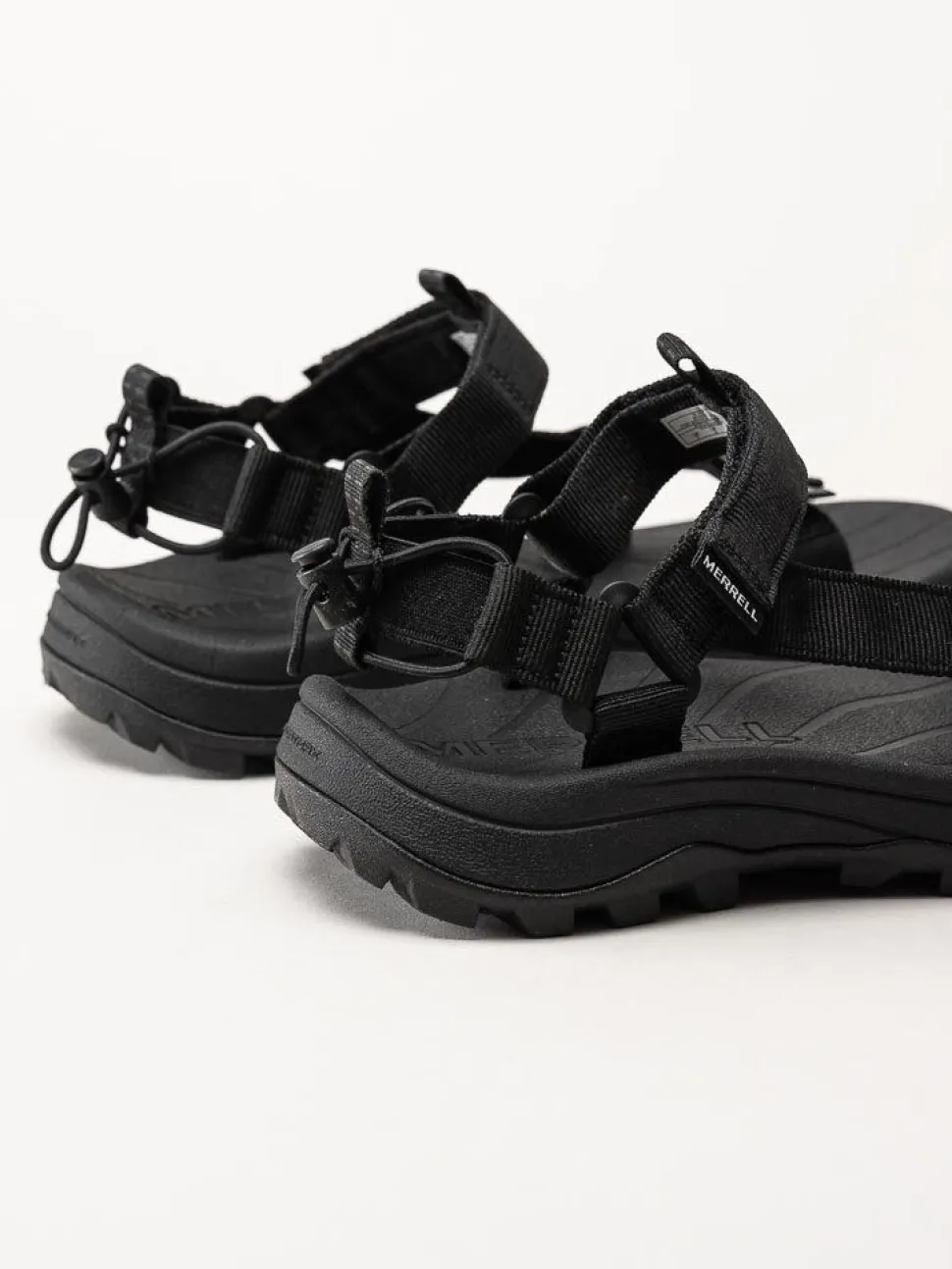 Merrell - Speed Fushion Web Sport - Svarta sportiga sandaler