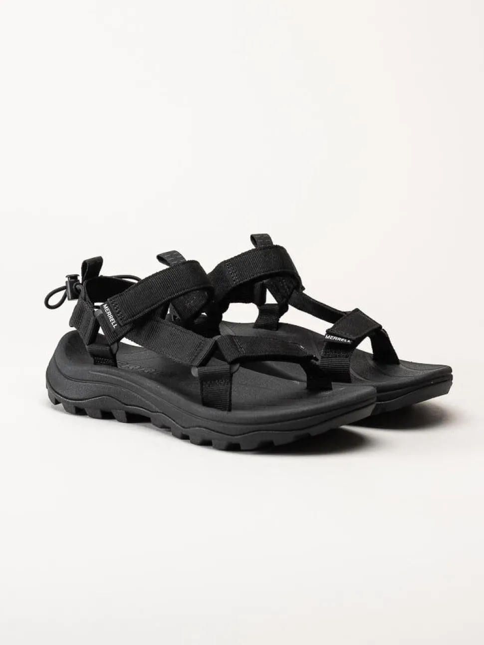 Merrell - Speed Fushion Web Sport - Svarta sportiga sandaler