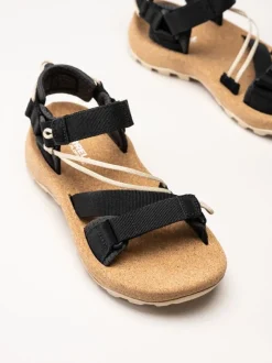 Merrell - SPEED FUSION WEB RMX - Svarta sportiga sandaler