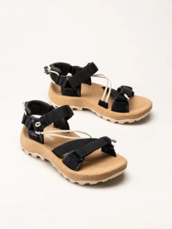 Merrell - SPEED FUSION WEB RMX - Svarta sportiga sandaler