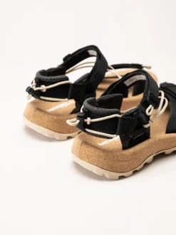 Merrell - SPEED FUSION WEB RMX - Svarta sportiga sandaler
