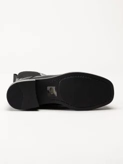 Mjus - Dekster - Svarta chelsea boots i skinn