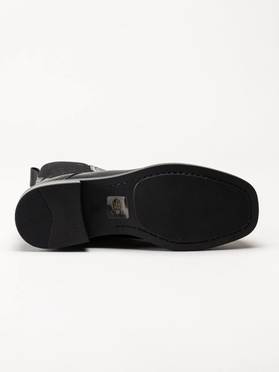 Mjus - Dekster - Svarta chelsea boots i skinn