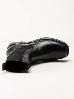Mjus - Dekster - Svarta chelsea boots i skinn
