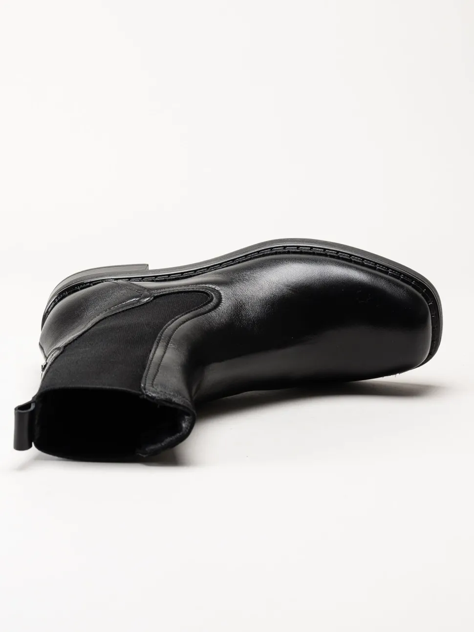 Mjus - Dekster - Svarta chelsea boots i skinn