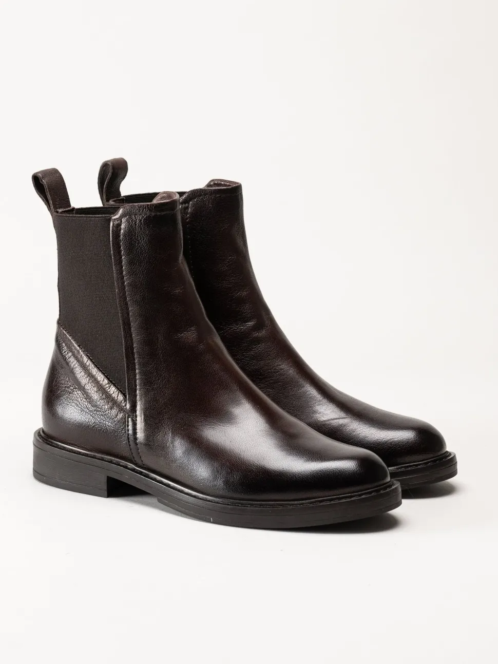 Mjus - Fabia - Bruna chelsea boots i skinn