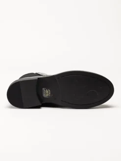 Mjus - Fabia - Svarta chelsea boots i skinn
