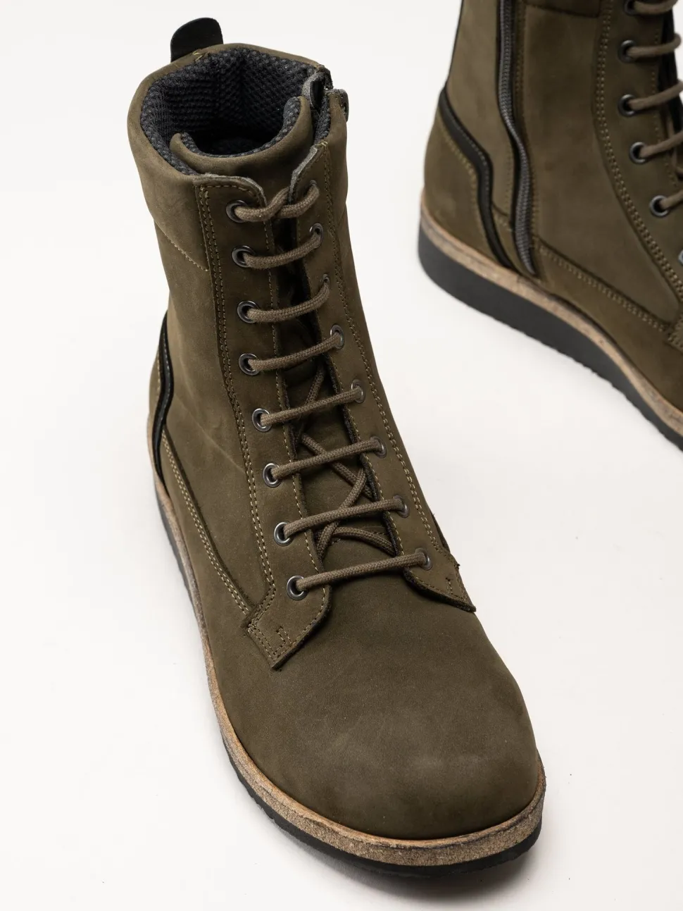 New Feet - Gröna kängor i nubuck