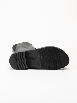 New Feet - Svarta höga snörkängor