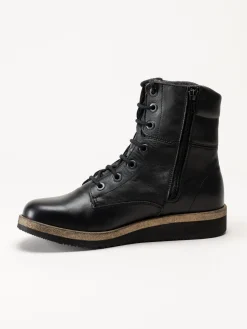 New Feet - Svarta kängor i skinn