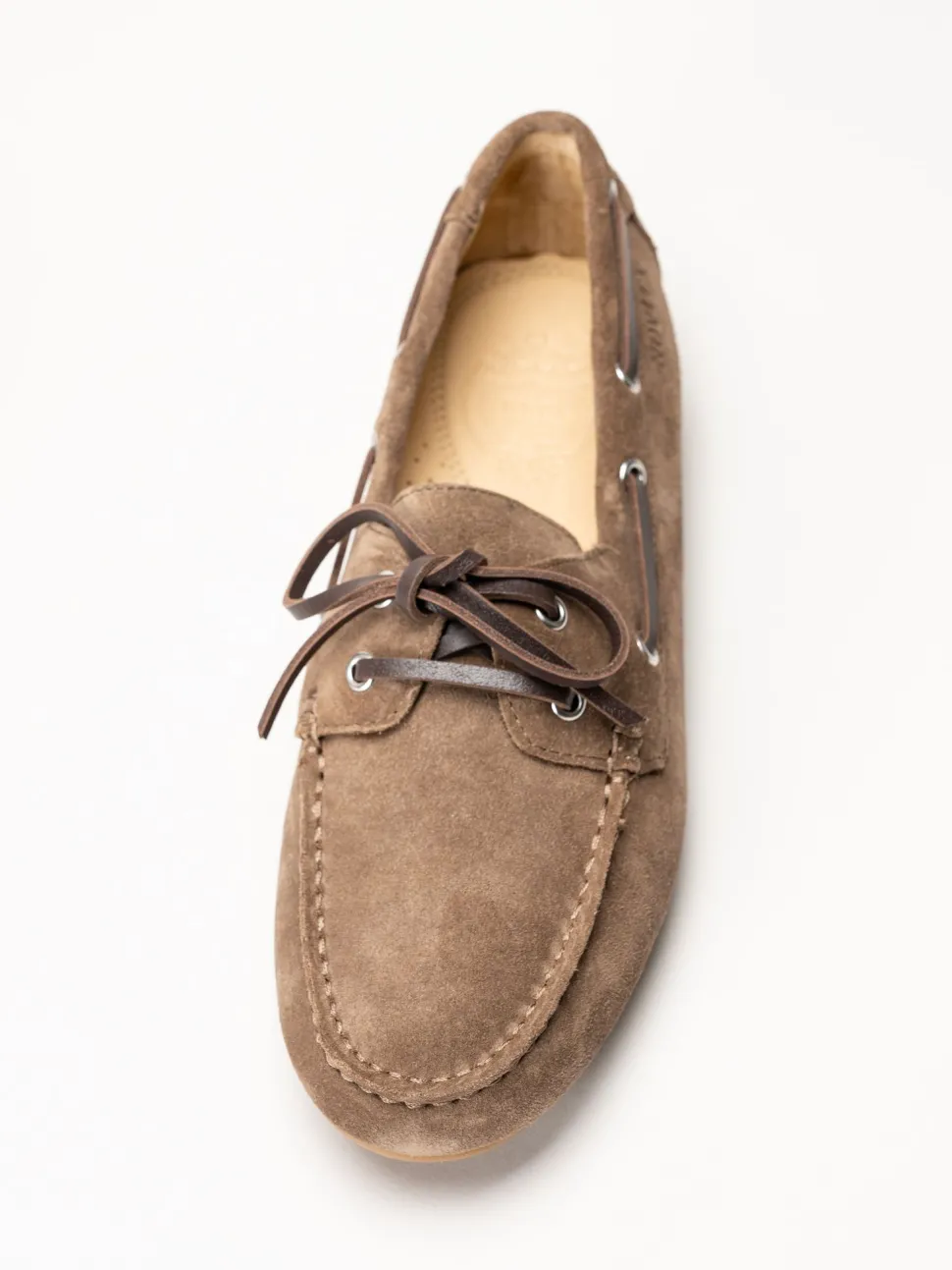 Novita - Palmi Sail - Bruna loafers i mocka