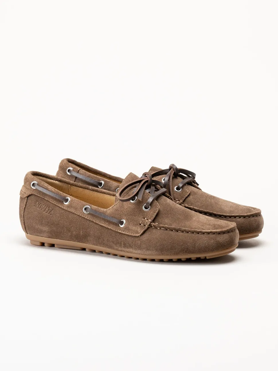Novita - Palmi Sail - Bruna loafers i mocka