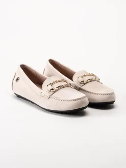 Novita - Parma - Beige loafers i mocka