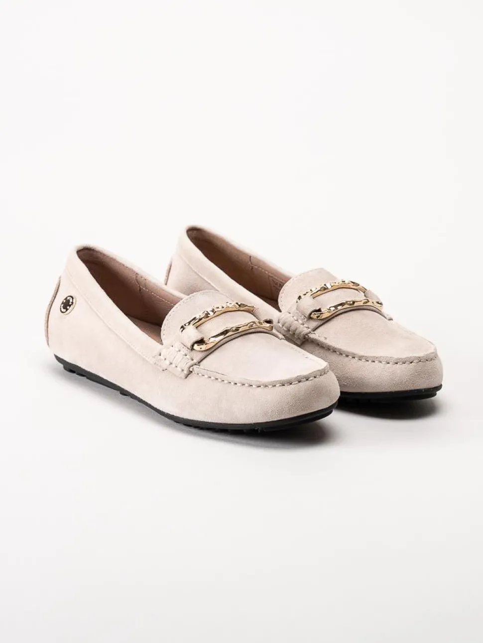 Novita - Parma - Beige loafers i mocka