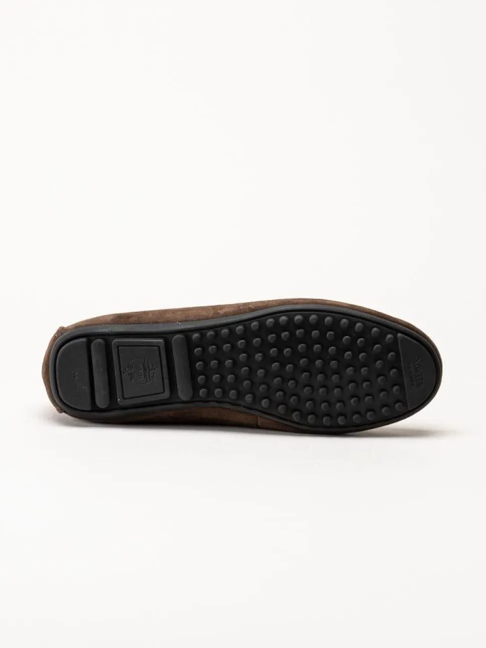 Novita - Parma Royal - Mörkbruna loafers i mocka