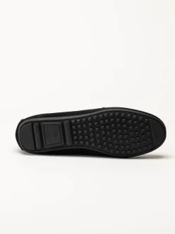 Novita - Parma - Svarta loafers i mocka