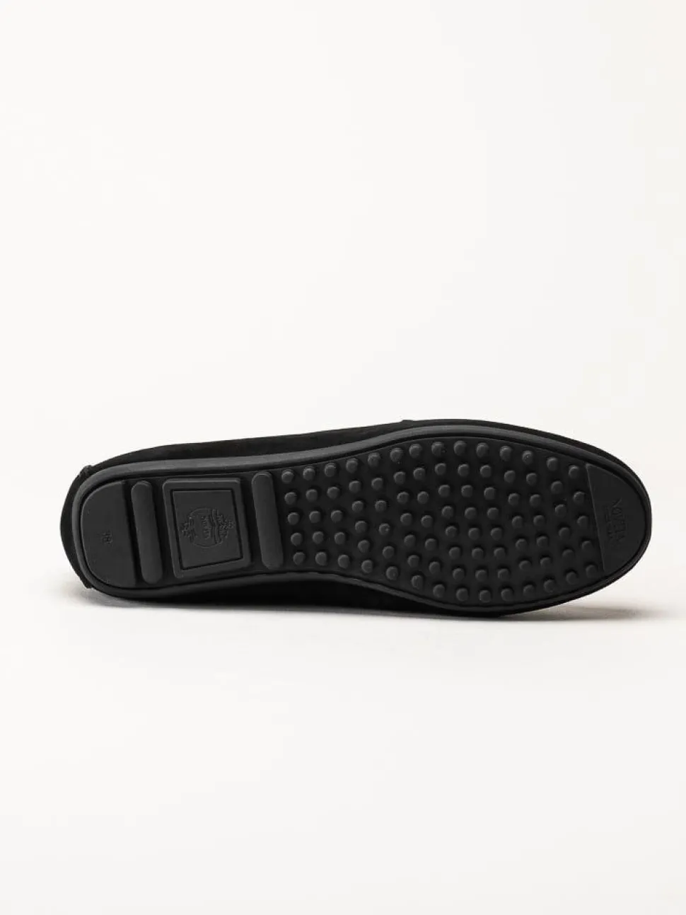 Novita - Parma - Svarta loafers i mocka