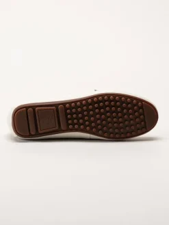 Novita - Parma - Vita loafers i skinn
