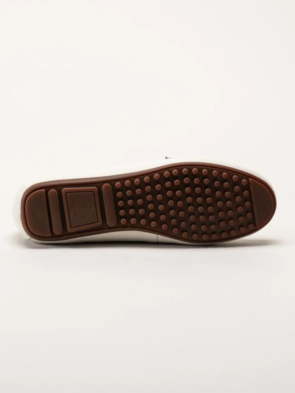 Novita - Parma - Vita loafers i skinn