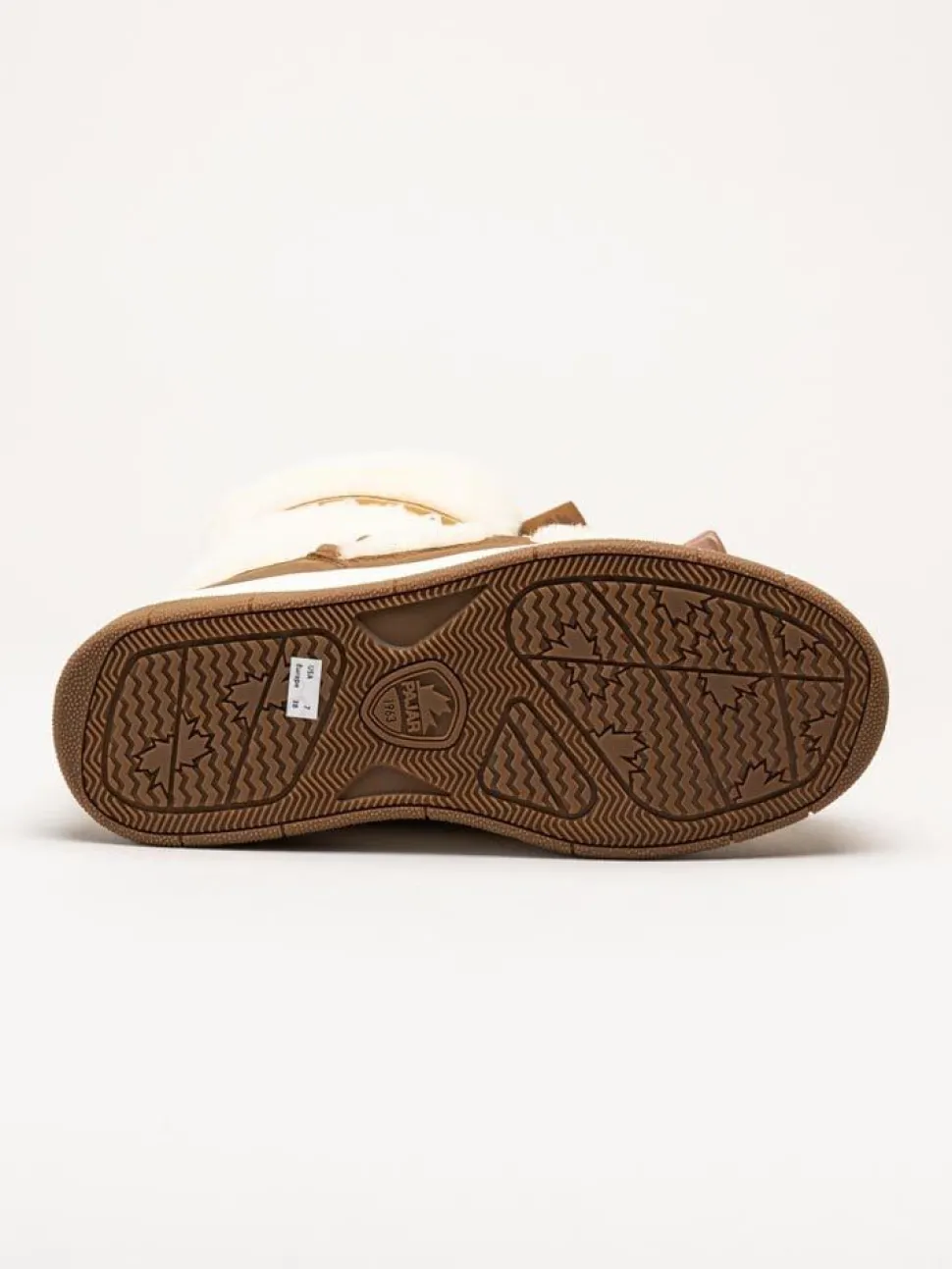 Pajar - Janie High - Beige varmfodrade höga boots