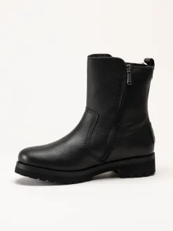 Panama Jack - Fabi Igloo - Svarta fårskinnsfodrade boots