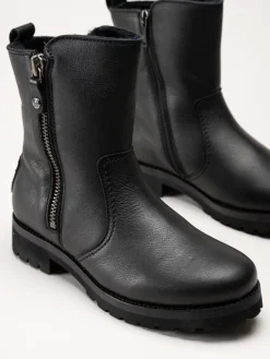 Panama Jack - Fabi Igloo - Svarta fårskinnsfodrade boots