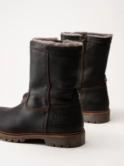 Panama Jack - Fedro Igloo - Bruna fårskinnsfodrade boots