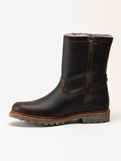 Panama Jack - Fedro Igloo - Bruna fårskinnsfodrade boots