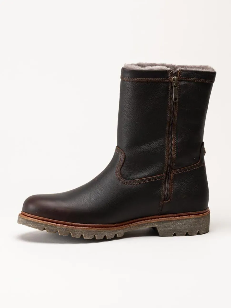 Panama Jack - Fedro Igloo - Bruna fårskinnsfodrade boots