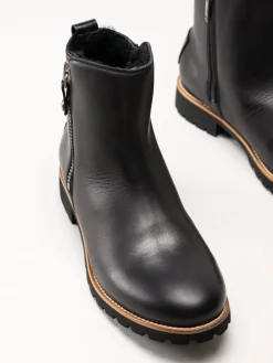 Panama Jack - Fiore Igloo Trav - Svarta vattentäta fodrade boots