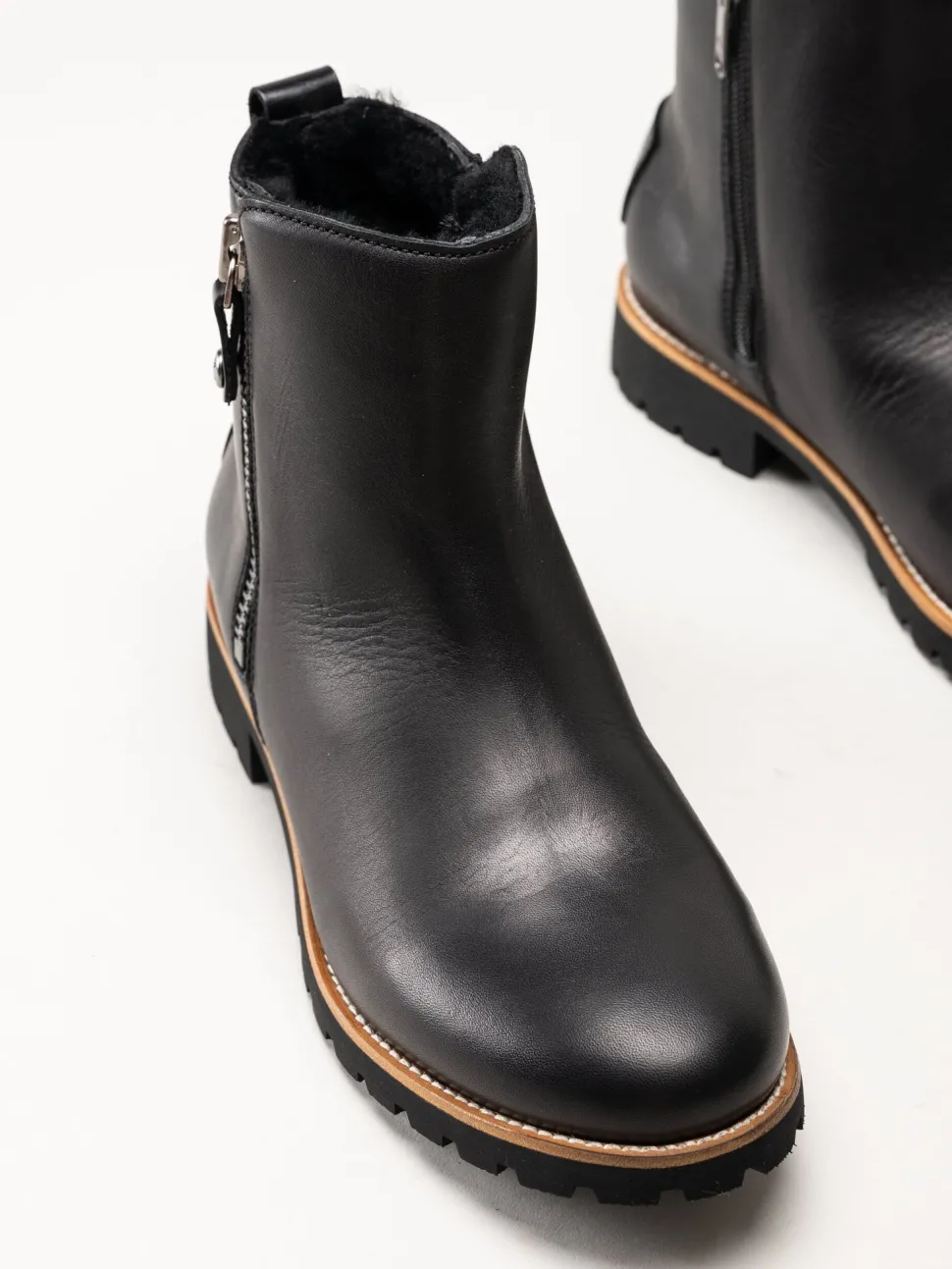 Panama Jack - Fiore Igloo Trav - Svarta vattentäta fodrade boots